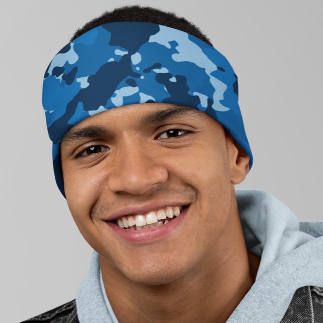 Blue Military Camouflage Army Air Force Bandana (Creator Uploaded)