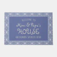 Custom Script Extra Large Doormat, Custom Doormat, Last Name