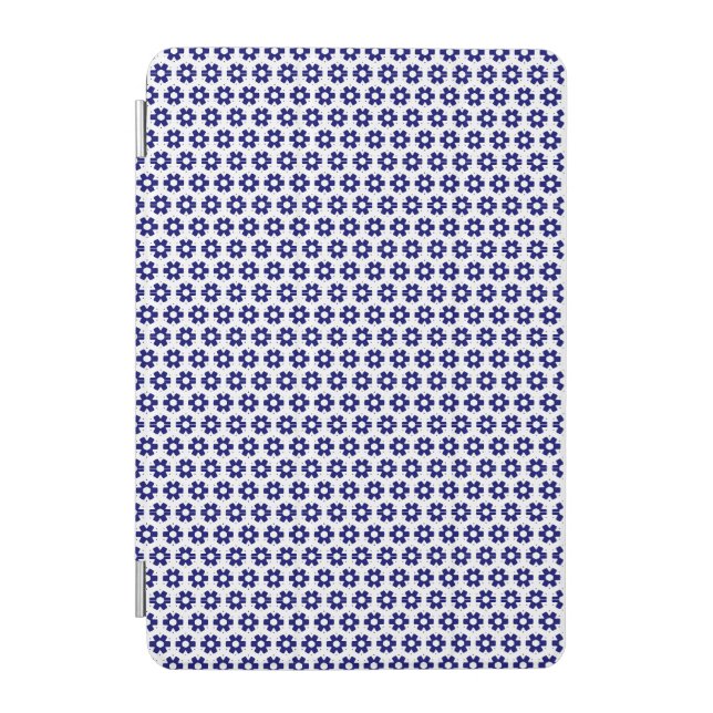 Blue Mini iPad Cover (Front)