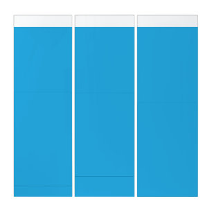 Blue Minimalist Triptych Modern Abstract Wall Ar