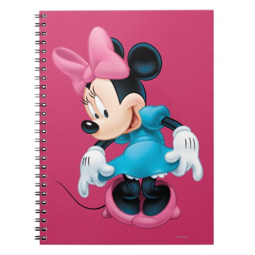 Blue Minnie  Curtseying Notebook