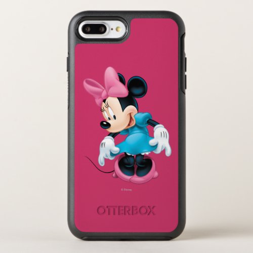 Blue Minnie  Curtseying OtterBox Symmetry iPhone 8 Plus7 Plus Case