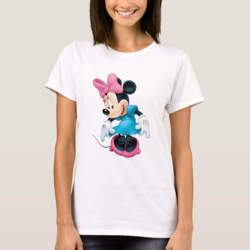 Blue Minnie  Curtseying T_Shirt