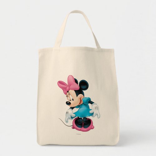 Blue Minnie  Curtseying Tote Bag