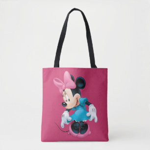 Blue Minnie   Curtseying Tote Bag
