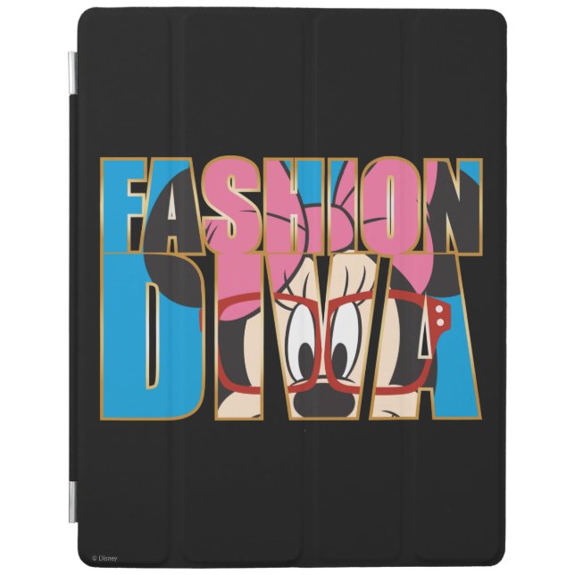 Blue Minnie | Fashion Diva iPad Smart Cover (Front)