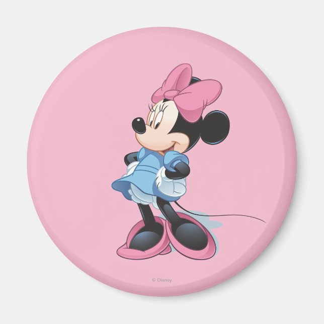 Blue Minnie | Hands on Hips Magnet (Front)