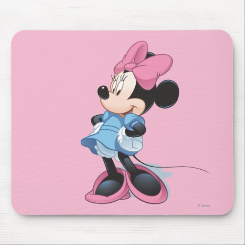 Blue Minnie  Hands on Hips Mouse Pad