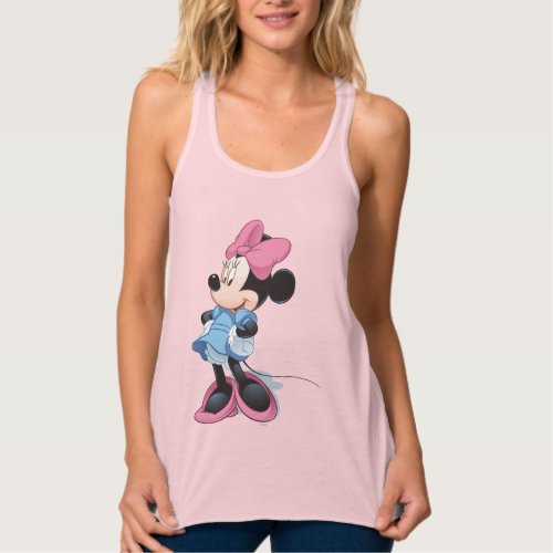 Blue Minnie  Hands on Hips Tank Top