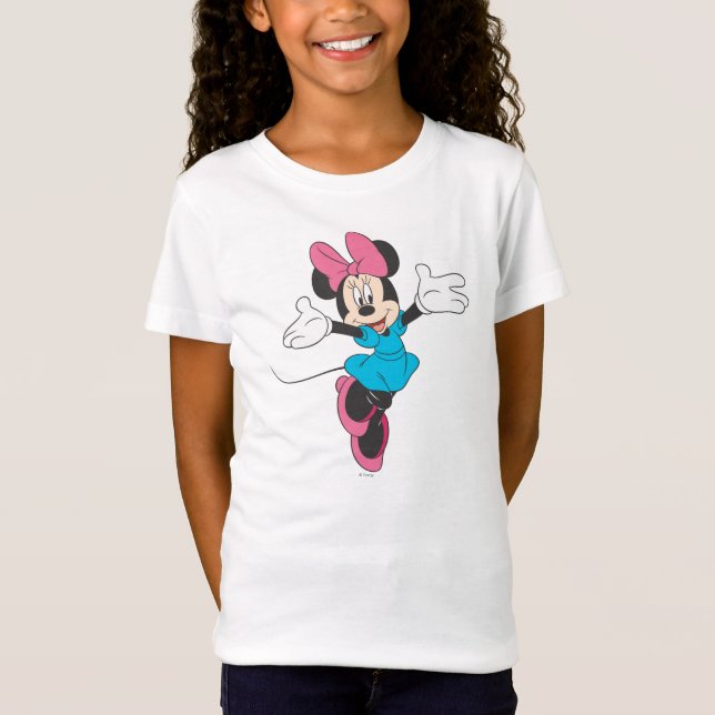 Blue Minnie | Jumping T-Shirt (Front)