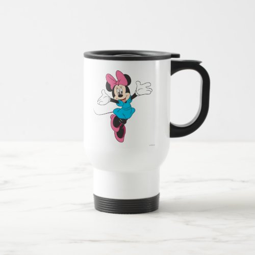 Blue Minnie  Jumping Travel Mug