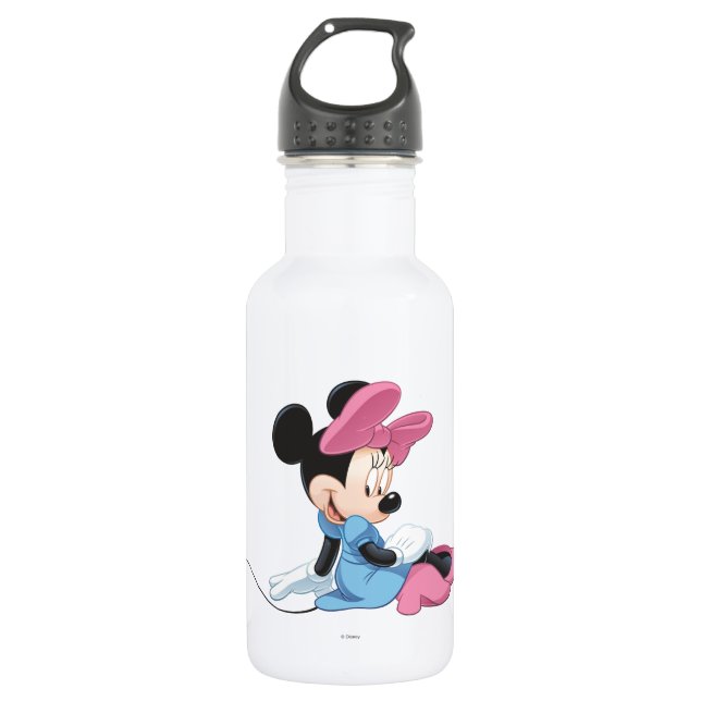 Blue Minnie | Sitting Stainless Steel Water Bottle (Front)