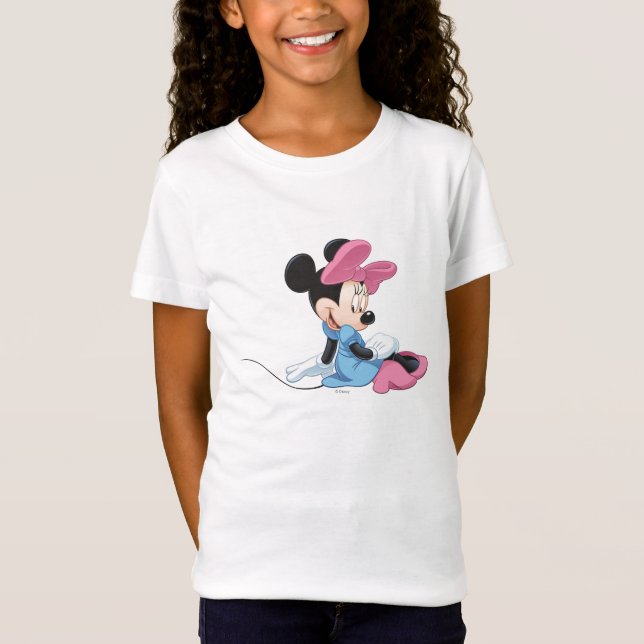 Blue Minnie | Sitting T-Shirt (Front)