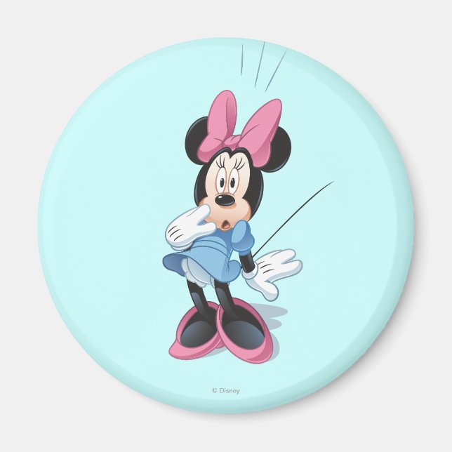 Blue Minnie | Surprised Magnet (Front)