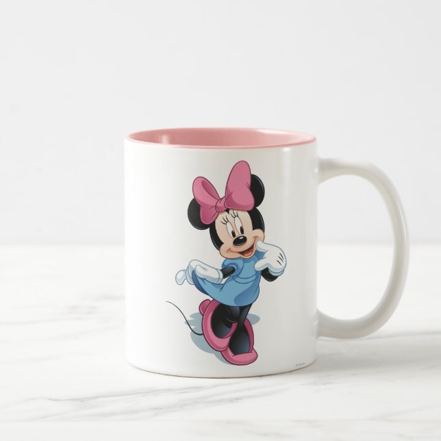 Blue Minnie | Sweet Two-Tone Coffee Mug (Right)