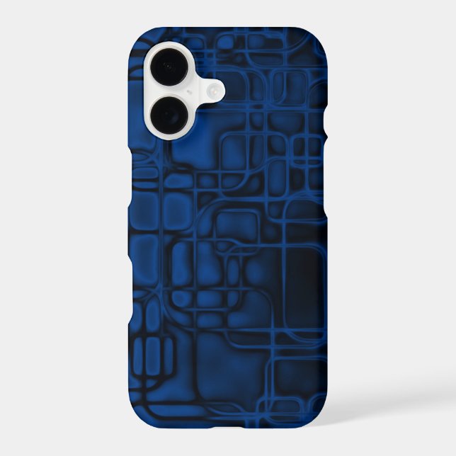 Blue Minos Labyrinth Iphone Case (Back)