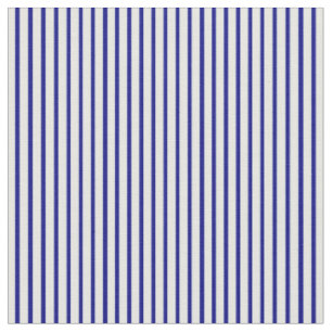 Blue & Mint Cream Pattern of Stripes Fabric