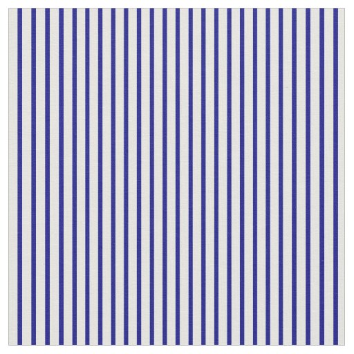 Blue & Mint Cream Pattern of Stripes Fabric