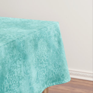 Blue Mint Sea Green Texture Tablecloth