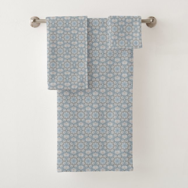 Blue Mirror  Bath Towel Set (Insitu)