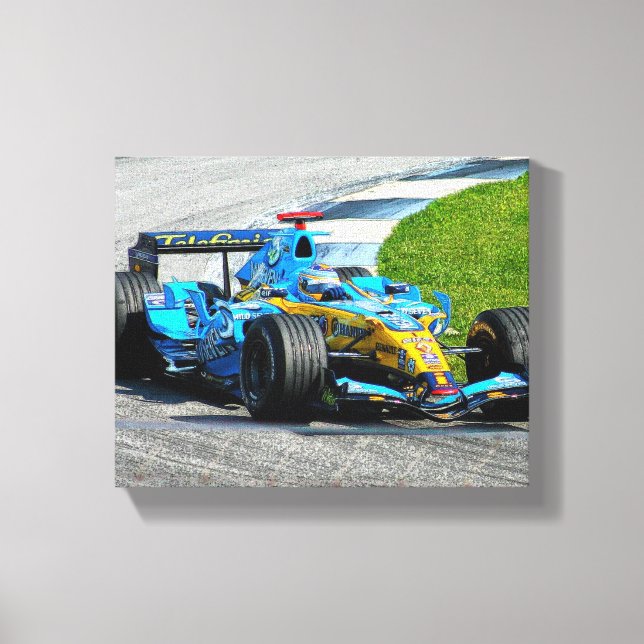 Blue Mist at Indy Canvas Print (Front)