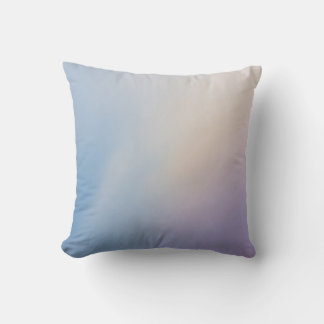 Blue Mist Throw Pillow