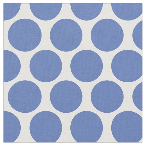 Blue Mod Dots Fabric