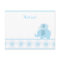 Blue Mod Elephant Flat Thank You notes
