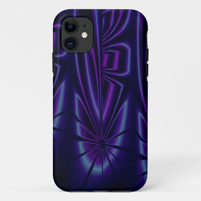 Blue Modern Abstract iPhone 5 Case (Back)