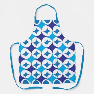 Blue Modern Geometric Pattern