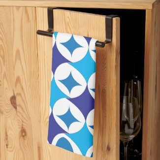 Blue Modern Geometric Pattern