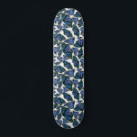 Blue Monarch Butterflies Skateboard<br><div class="desc">A montage of the beautiful blue Monarch butterfly.</div>
