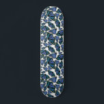 Blue Monarch Butterflies Skateboard<br><div class="desc">A montage of the beautiful blue Monarch butterfly.</div>