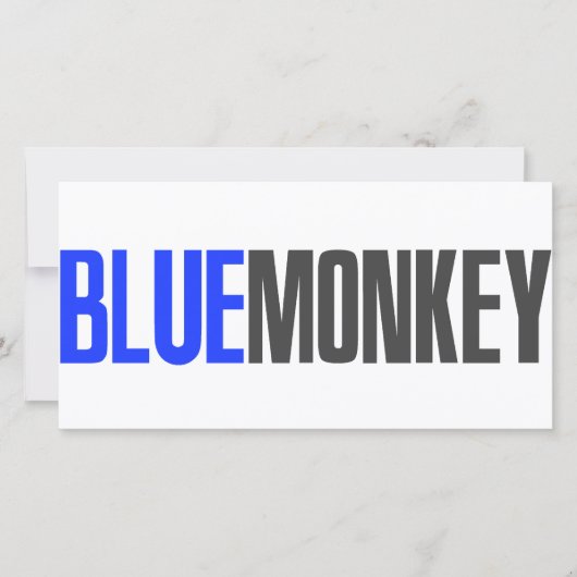 Blue Monkey (Front)