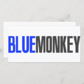 Blue Monkey (Front/Back)