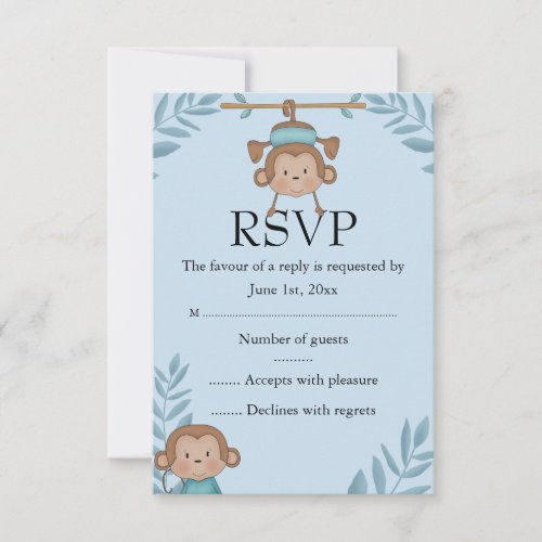 Blue Monkey RSVP