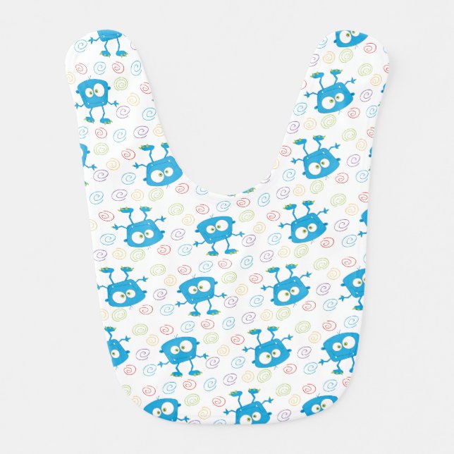 Blue Monsters Bib (Front)