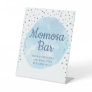Blue Moon Baby Shower Mom-osa Table Sign