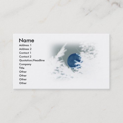 Blue Moon Business Card