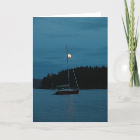 Blue Moon Card | Zazzle.com