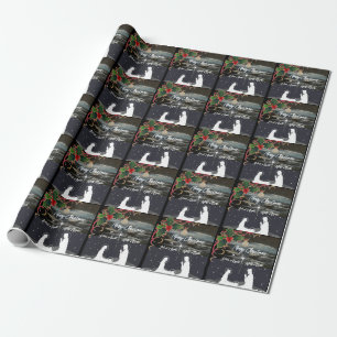 Blue Moon Christmas Nativity Gift Wrap