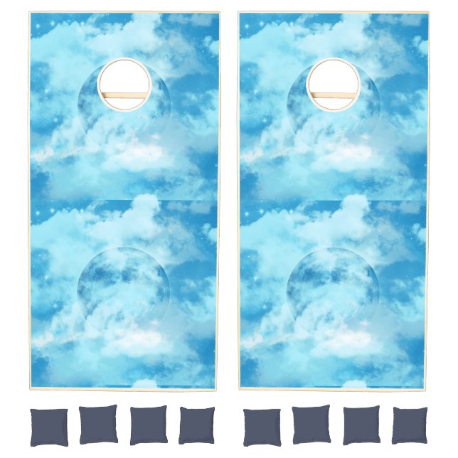 BLUE MOON cornhole set (Set)