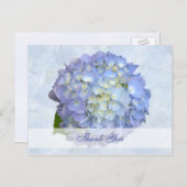 Blue Moon Custom Bridal Shower Thank You Postcard (Front/Back)