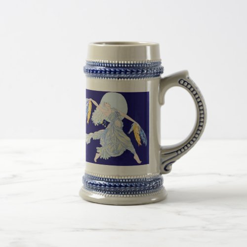 Blue Moon Dancer Beer Stein