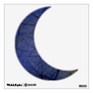 Blue Moon Decal-001 Wall Sticker