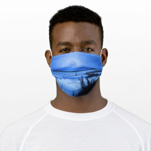 Blue Moon Face Mask (Worn)