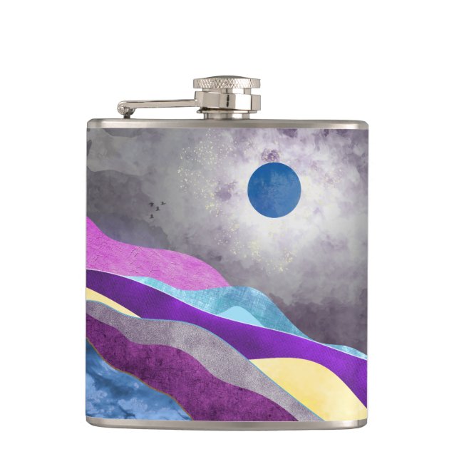 Blue Moon Flask (Front)