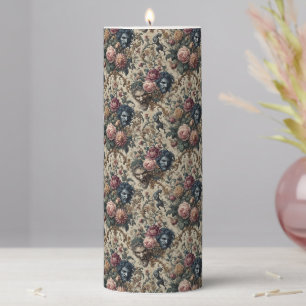 Blue Moon Grimoire – Gothic Sanctum in Delirium Pillar Candle