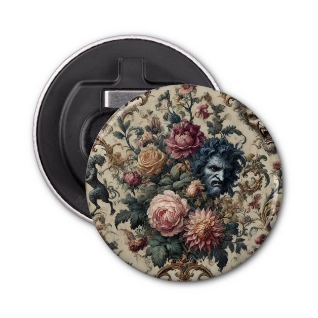 Blue Moon Grimoire – Gothic Victorian Bottle Opener (Front)