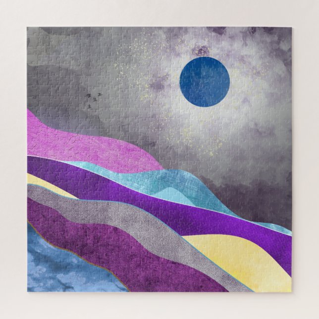 Blue Moon Jigsaw Puzzle (Vertical)